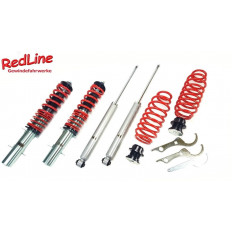 Ρυθμιζόμενη ανάρτηση καθ ύψος Redline  VW Golf 4 & Bora - 4 τμχ. - (GF200117)