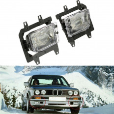 Προβολείς Ομίχλης BMW Σειρά 3 (E30) Μ40 (1988-1991) - 2 Τεμ.- Chrome - (1211488)