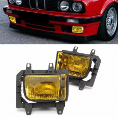 Προβολείς Ομίχλης BMW Σειρά 3 (E30) Μ40 (1988-1991) - 2 Τεμ. - Κίτρινο - (1211688)