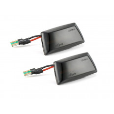 Πλαϊνά Φλας Smoke Dynamic LED Opel Astra H, Corsa D, Zafira B, Insignia, Meriva B / Chevrolet Cruze -2 Τεμ. - (GRP-37602)