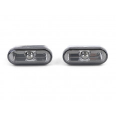 Σετ Φλασάκια VW Golf 4 & 3, Seat Leon (1Μ), Skoda Octavia (1U), VW Passat (3B/3B)- Μαύρα - 2Τμχ. - (GRP-37861)