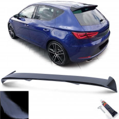 Αεροτομή / Spoiler Πορτ Παγκάζ Seat Leon (5F) (2015-2020) - Μαύρο Γυαλιστερό - 1 Τμχ. (GRP-40824SET)