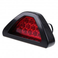 Πίσω Φως Σήματος Γενικής Χρήσης Φρένων F1 Style Triangle Sporty 12LED - Μαύρο - 1 Τμχ. - (GRP-6154562)