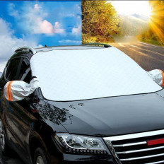 Εξωτερική Ηλιοπροστασία Αυτοκινήτου Για Χειμώναι / Καλοκαίρι Με Μόνωση Και Μαγνήτες - (98751)