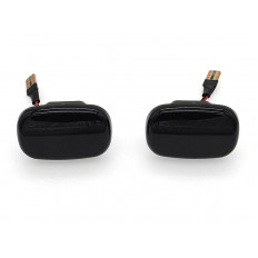 Πλαϊνά Φλας Smoke-Crystal Dynamic LED Toyota Corolla / Starlet / Celica / Yaris - (GRP-SILITOCOYA-BK)
