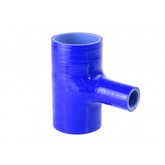 Κολάρο Σιλικόνης μπλε σχήμα Τ 63mm και 25mm - (GRP-T63-25-BL)