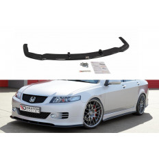 Spoiler / Χειλάκι εμπρός προφυλακτήρα Maxton Design Honda ACCORD VII TYPE-S Carbon Look - (HO-AC-7-TYPE-S-FD1C)