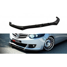 Spoiler / Χειλάκι εμπρός προφυλακτήρα Maxton Design Honda ACCORD MK 8 PREFACE MODEL Μαύρο Σαγρέ - (HO-AC-8-FD1T)