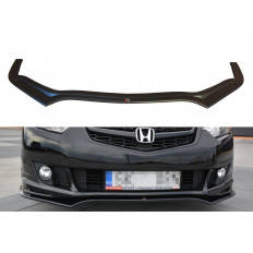 Spoiler / Χειλάκι εμπρός προφυλακτήρα Maxton Design Honda ACCORD MK.8 TYPE-S Μαύρο Γυαλιστερό - (HO-AC-8-TYPE-S-FD1G)