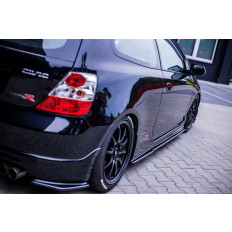 Πρόσθετα Πλαϊνά Μαρσπιέ Maxton Design Honda Civic EP3 μαύρο σαγρέ - (HO-CI-7-TYPE-R/S-SD1T)
