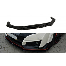 Spoiler / Χειλάκι εμπρός προφυλακτήρα Maxton Design Honda CivicIX TYPE R Μαύρο Γυαλιστερό - (HO-CI-9-TYPE-R-FD1G)