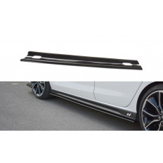 Μαρσπιέ Maxton Design V.1 Hyundai I30 N Mk3 Hatchback / Fastback μαύρο γυαλιστερό - (HY-I30-3-N-SD1G)