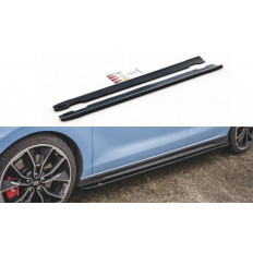 Πρόσθετα Πλαϊνά Μαρσπιέ Maxton Design V.4 Hyundai I30 N Mk3 Hatchback/ Fastback look carbon - (HY-I30-3-N-SD3C)