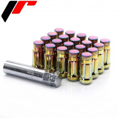 Παξιμάδια Τροχών Ατσάλινα Japan Racing JN3 - Μ12x1,5 - Κωνικά 60° - Φ20mm - Κλειστού Tύπου - Neo - 20Τμχ. - (JN3-1215N)