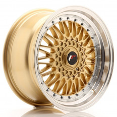 Ζάντα Αλουμινίου Japan Racing - JR9 - 17x8,5 - ET35 - 5x100/114 - Gold w/Machined Lip - 1 Τμχ. (JR9178553574GD)