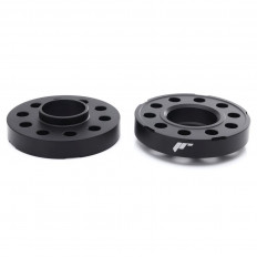 20mm Αποστάτες Τροχών Japan Racing - Καρέ: 3x112 - Κέντρο: Φ57,1mm - Al 6065 - Μαύρο - 2 Τμχ. - (JRWS2-20MM-3L-57BK)