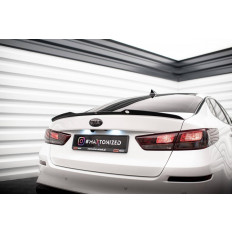 Spoiler / Αεροτομή Maxton Design Kia Optima Mk4 - Μαύρο Γυαλιστερό - (KI-OP-2-CAP1G)