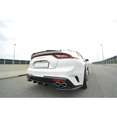 Splitter / Διαχύτης πίσω προφυλακτήρα Maxton Design Kia STINGER GT look carbon - (KI-ST-1-GT-RS1C)