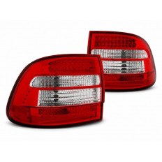 Πίσω Φανάρια LED Porsche Cayenne 9PA (2002-2006) -  Κόκκινο Λευκό - 2 Τμχ. (LDPO01)