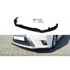 Spoiler / Χειλάκι εμπρός προφυλακτήρα Maxton Design Lexus CT Mk1 Facelift Carbon Look - (LE-CT-1F-H-FD1C)