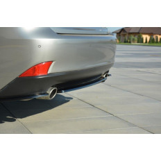 Splitter / Διαχύτης πίσω προφυλακτήρα Maxton Design Lexus IS Mk3 T Carbon Look - (LE-IS-3-T-RD1C)