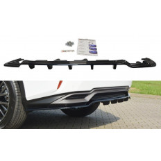 Splitter / Διαχύτης πίσω προφυλακτήρα Maxton Design Lexus RX Mk4 H Carbon Look - (LE-RX-4-H-RD1+RD2C)