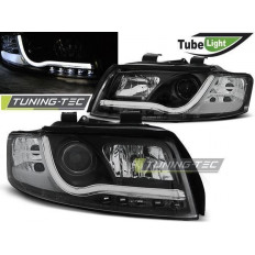 Φανάρια Dayline Εμπρός Μαύρα Audi A4 8E 2001-2004 - (LPAU88)