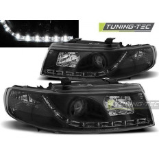 Φανάρια Dayline Εμπρός Μαύρα Seat Leon 99-04 - (LPSE12)