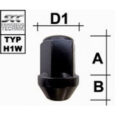 Παξιμάδι Τροχού  M12X1,5 / Κωνικό 60° / Κλειδί 21 - (M1215KEGND)