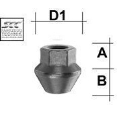 Παξιμάδι Τροχού  M12X1,5 / Κωνικό 60° / Κλειδί 19 - (M1215KEON2)