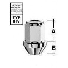 Παξιμάδι Τροχού  M12X1,75 / Κωνικό 60° / Κλειδί 19 - (M1275KEGN)