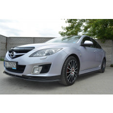 Πρόσθετα Πλαϊνά Μαρσπιέ Maxton Design Mazda 6 MK2 SPORT HATCH look carbon - (MA-6-2-SPORT-SD1C)