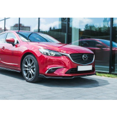 Spoiler / Χειλάκι εμπρός προφυλακτήρα Maxton Design Mazda 6 GJ Carbon Look - (MA-6-3F-FD2C)