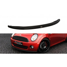 Spoiler / Χειλάκι εμπρός προφυλακτήρα Maxton Design Mini Cooper Μαύρο Σαγρέ - (MC-1F-FD1T)