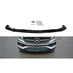 Spoiler / Χειλάκι εμπρός προφυλακτήρα Maxton Design Mercedes Benz Benz CLA C117 AMG-LINE FACELIFT look carbon - (ME-CLA-117F-AMGLINE-FD1C)