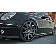Πρόσθετα Πλαϊνά Μαρσπιέ Maxton Design Mercedes Benz E-CLASS W211 AMG look carbon - (ME-E-211-AMG-SD1C)