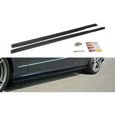 Πρόσθετα Πλαϊνά Μαρσπιέ Maxton Design Mercedes Benz E W212 μαύρο γυαλιστερό - (ME-E-212F-C-SD1G)