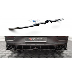 Splitter / Διαχύτης πίσω προφυλακτήρα Maxton Design (με κάθετες μπάρες) Mercedes-AMG GLE Coupe C167 - Μαύρο Γυαλιστερό - (ME-GLE-C167-AMG-RD1G+RD2G)