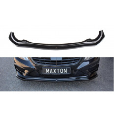 Spoiler / Χειλάκι εμπρός προφυλακτήρα Maxton Design Mercedes Benz Benz S-CLASS AMG-LINE W222 Carbon Look - (ME-S-222-AMGLINE-FD1C)
