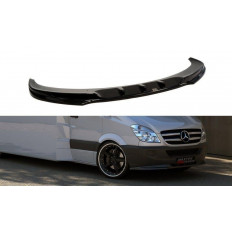 Spoiler / Χειλάκι εμπρός προφυλακτήρα Maxton Design Mercedes Benz SPRINTER 2013- μαύρο σαγρέ - (ME-SP-2-FD1T)