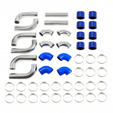 Kit Σωληνώσεις Universal Aλουμινιου για Intercooler - (Φ63) - 48 Τεμ.