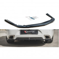 Splitter / Διαχύτης πίσω προφυλακτήρα Maxton Design (με κάθετες μπάρες) Opel Insignia Mk. 1 OPC Facelift - Carbon Look - (OP-IS-1F-OPC-RD1C+RD2C)