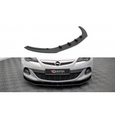 Spoiler / Χειλάκι Εμπρός Προφυλακτήρα Maxton Design Opel Astra J - GTC & OPC-LINE- Μαύρο Matt- (OPASJGTCOPCLINECNC-FD1B)