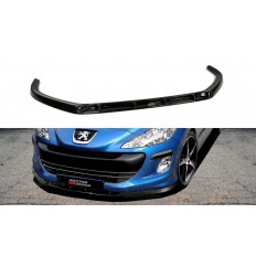 Spoiler / Χειλάκι εμπρός προφυλακτήρα Maxton Design PEUGEOT 308 PREFACE MODEL Carbon Look - (PE-308-FD1C)