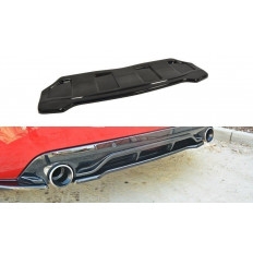Splitter / Διαχύτης πίσω προφυλακτήρα Maxton Design Peugeot 308 II GTI Carbon Look - (PE-308-GTI-RD1C)