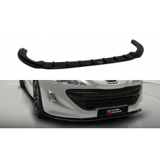 Spoiler / Χειλάκι εμπρός προφυλακτήρα Maxton Design PEUGEOT RCZ Μαύρο Σαγρέ - (PE-RCZ-1-FD1T)