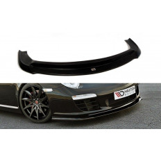 Spoiler / Χειλάκι εμπρός προφυλακτήρα Maxton Design PORSCHE 911 Carrera 997.2 FACELIFT MODEL Carbon Look - (PO-911-997F-FD1C+FD1RC)