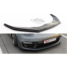 Spoiler / Χειλάκι εμπρός προφυλακτήρα Maxton Design Porsche Panamera Turbo / GTS 971 Carbon Look - (PO-PA-971-T-FD1C)