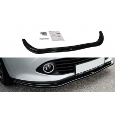 Spoiler / Χειλάκι προφυλακτήρα Maxton Design Renault Clio MK4 V.1 μαύρο γυαλιστερό - (RE-CL-4-FD1G)