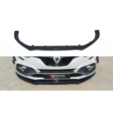 Spoiler / Χειλάκι εμπρός προφυλακτήρα Maxton Design Renault Megane IV RS Carbon Look - (RE-ME-4-RS-FD2C)